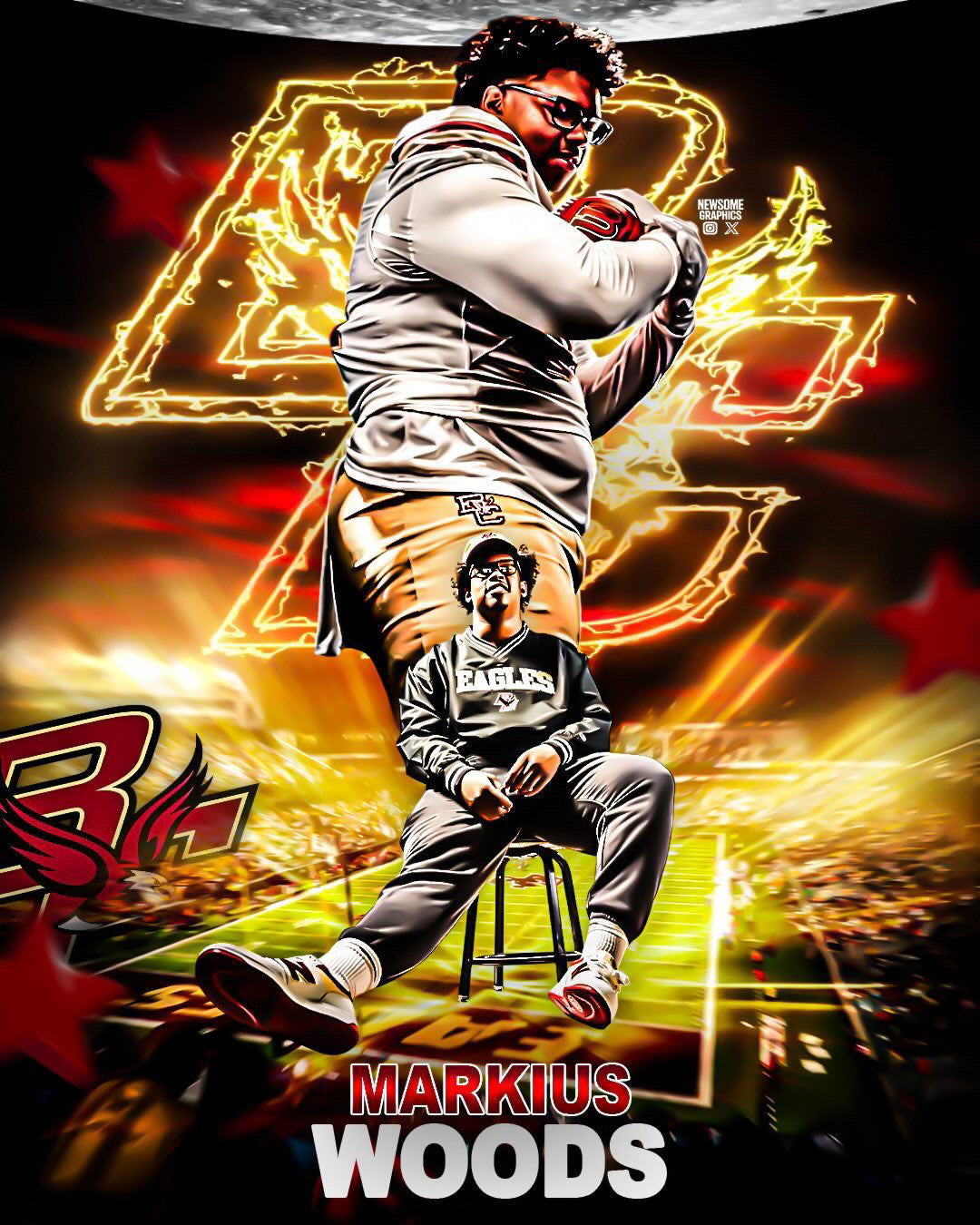 Football Commitment (With Official Visit Pictures)